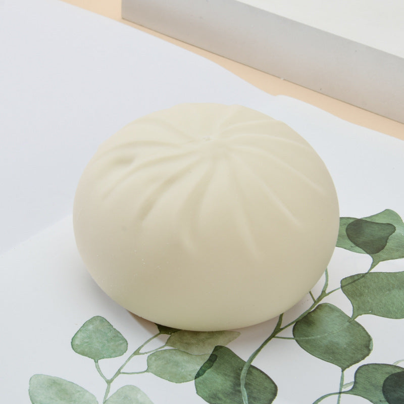 Simulated Steamed Bun Squishy Stress Relief Toy, Large Size
