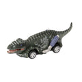 The New Dinosaur Back To The Car Four-Wheeled Dinosaur Model Car Small Racing Dinosaur Toys Children's Educational Toys