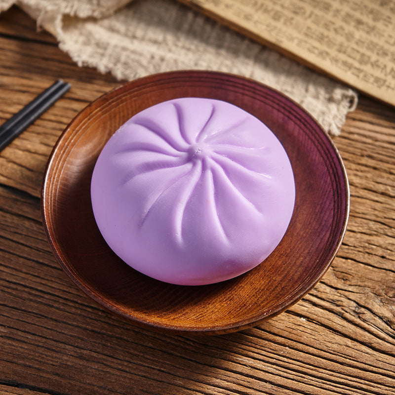 Simulated Steamed Bun Squishy Stress Relief Toy, Large Size